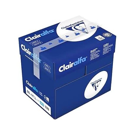 CARTA A4 250GR 125FG BIANCO CLAIRALFA