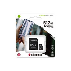 MICRO SD 512GB 100MB CL10 KINGSTON