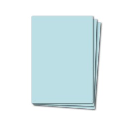 COPERTINE CARTONCINO GOFFRATO AZZURRO 100PZ TXTCOV