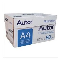 CARTA A4 80GR 500FG AUTOR