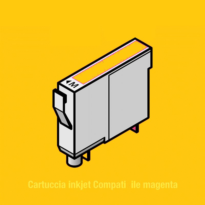 TANICA C/EPSON T0714 GIALLO NEUTRO