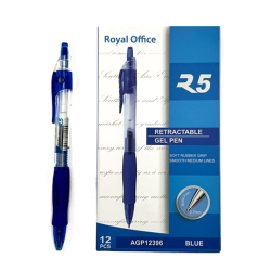 PENNE GEL ROYAL OFFICE 0.7 BLU CONF.12PZ