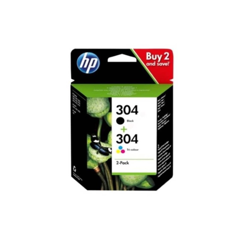 TANICA HP 3JB05AE N.304 NERO+COLORE MULTIPACK